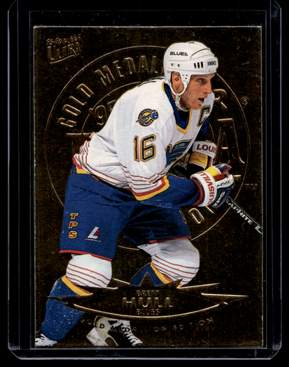 1995-96 Fleer Ultra - Gold Medallion Edition - Brett Hull #139