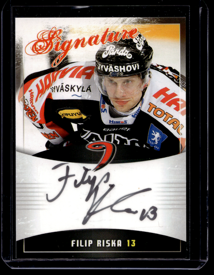 2010-11 Cardset Signature - Filip Riska /125