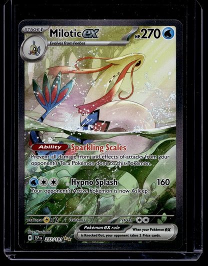 2024 Pokemon - Scarlet & Violet - Surging Sparks - Special Illustration Rare - Milotic ex #237