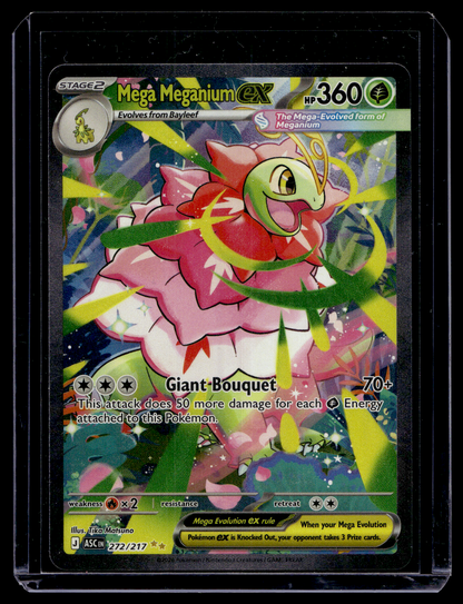 2026 Pokemon - Mega Evolutions - Ascended Heroes - Special Illustration Rare - Mega Meganium ex #272