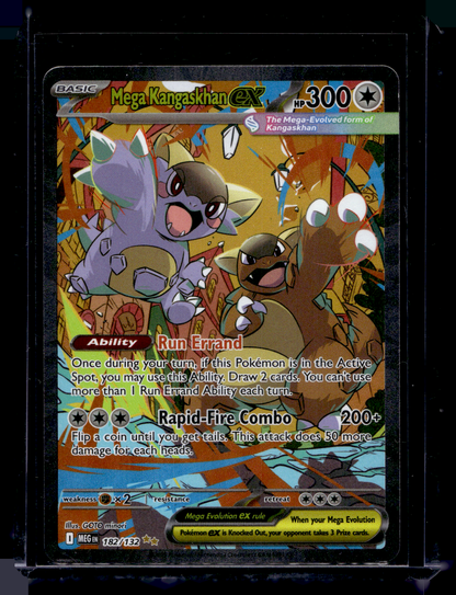 2025 Pokemon - Mega Evolutions - Special Illustration Rare - Mega Kangaskhan EX #182