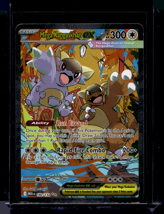 2025 Pokemon - Mega Evolutions - Special Illustration Rare - Mega Kangaskhan EX #182