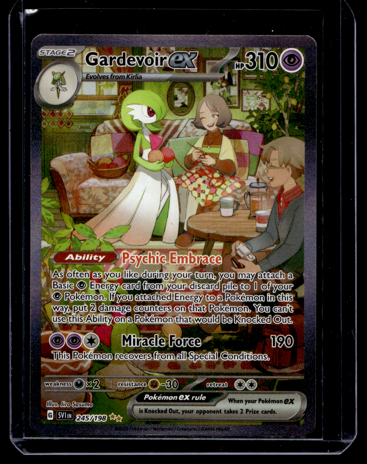 2023 Pokemon Scarlet & Violet - Scarlet & Violet - Special Illustration Rare - Gardevoir ex #245