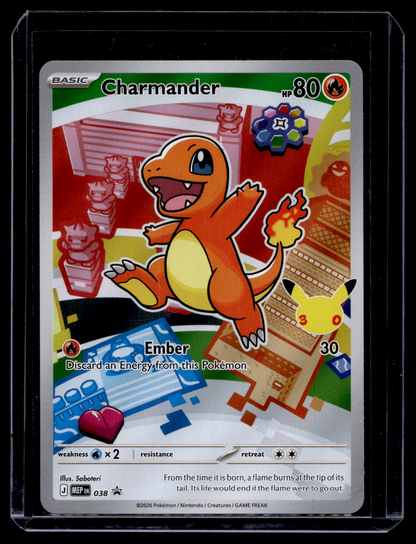 2026 Pokemon - Mega Evolutions - Black Star Promos - Promos - Charmander #038