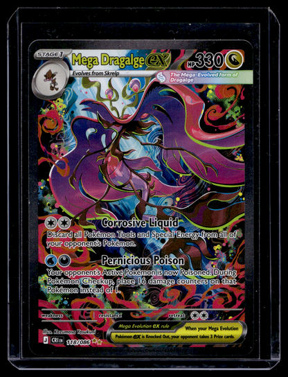 2026 Pokemon - Mega Evolutions - Chaos Rising - Special Illustration Rare - Mega Dragalge ex #118