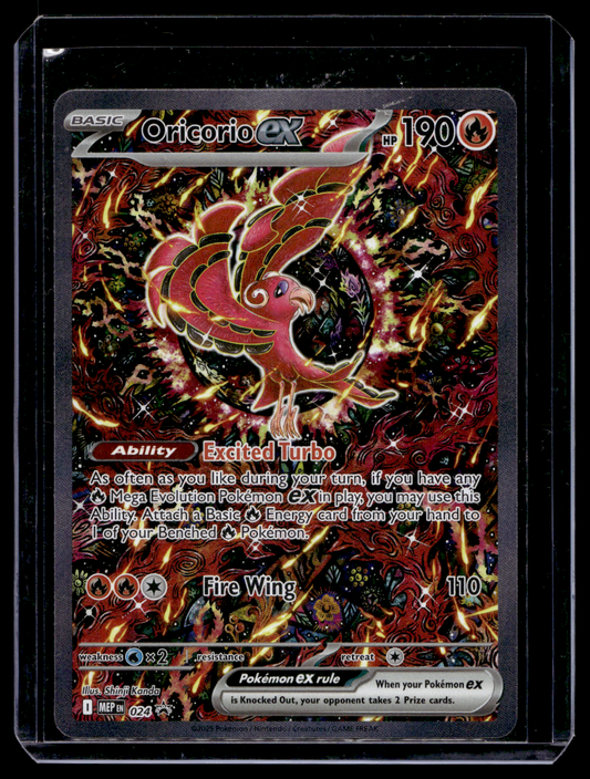 2025 Pokemon - Scarlet & Violet - Black Star Promos - Promos - Oricorio EX #024