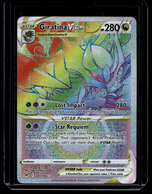 2022 Pokemon Sword & Shield - Lost Origin - Secret - Giratina VSTAR #201