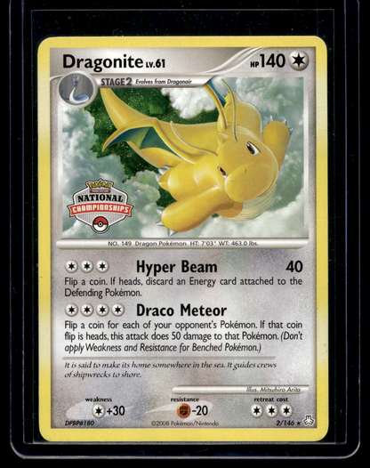 2009 Pokemon - League and Championship Promos - Dragonite #2
