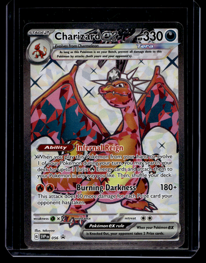 2023 Pokemon Scarlet & Violet - Black Star Promos - Promos - Charizard ex #056