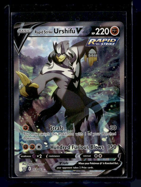 2021 Pokemon Sword & Shield - Battle Styles - Alternate Art - Rapid Strike Urshifu V #153