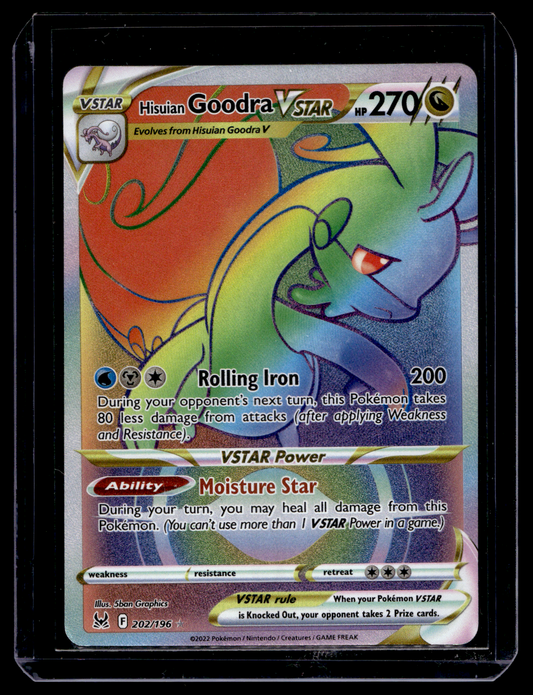 2022 Pokemon Sword & Shield - Lost Origin - Secret - Hisuian Goodra VSTAR #202