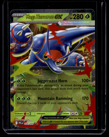 2026 Pokemon - Mega Evolutions - Phantasmal Flames - Mega Heracross ex #004