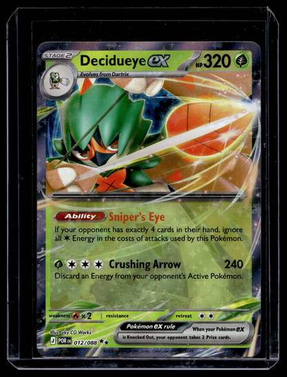 2026 Pokemon - Mega Evolutions - Perfect Order - Decidueye ex #012