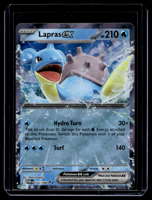 2026 Pokemon - Mega Evolutions - Perfect Order - Lapras ex #022
