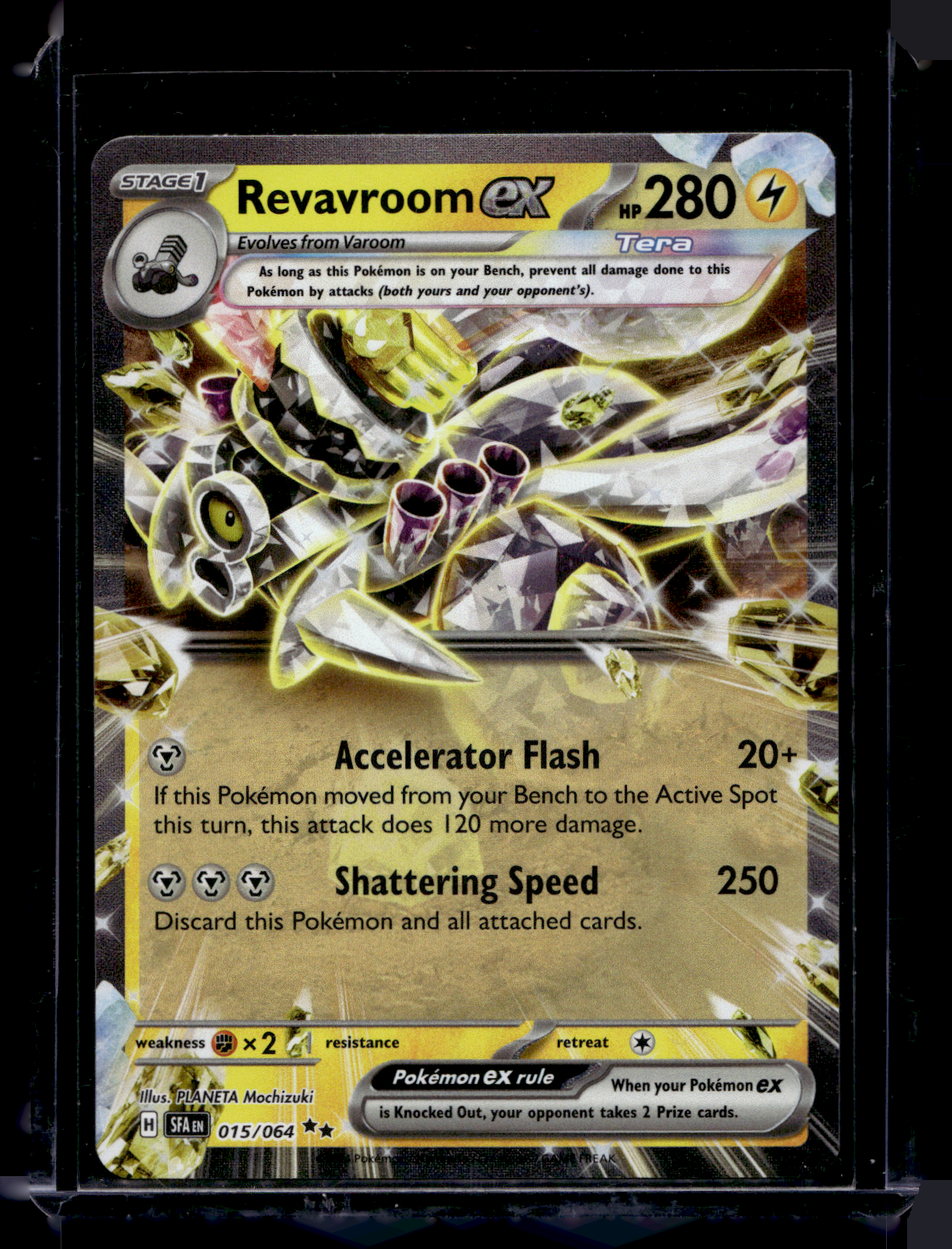 2024 Pokemon - Scarlet & Violet - Shrouded Fable - Revavroom ex #015