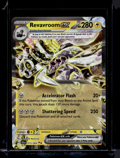 2024 Pokemon - Scarlet & Violet - Shrouded Fable - Revavroom ex #015