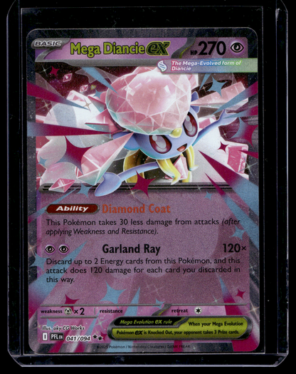 2026 Pokemon - Mega Evolutions - Phantasmal Flames - Mega Diancie ex #041