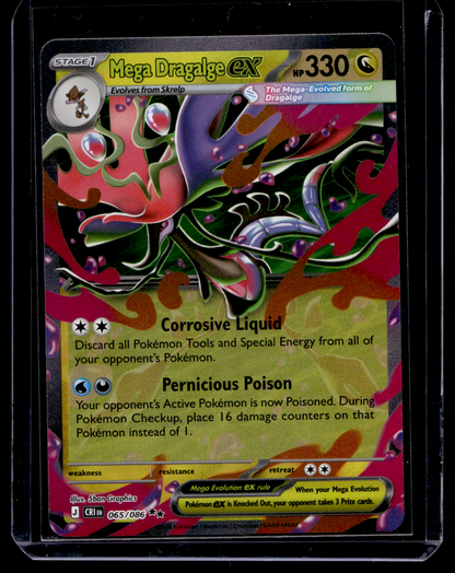 2026 Pokemon - Mega Evolutions - Chaos Rising - Mega Dragalge ex #065