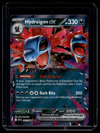 2025 Pokemon Scarlet & Violet - White Flare - Hydreigon ex #067