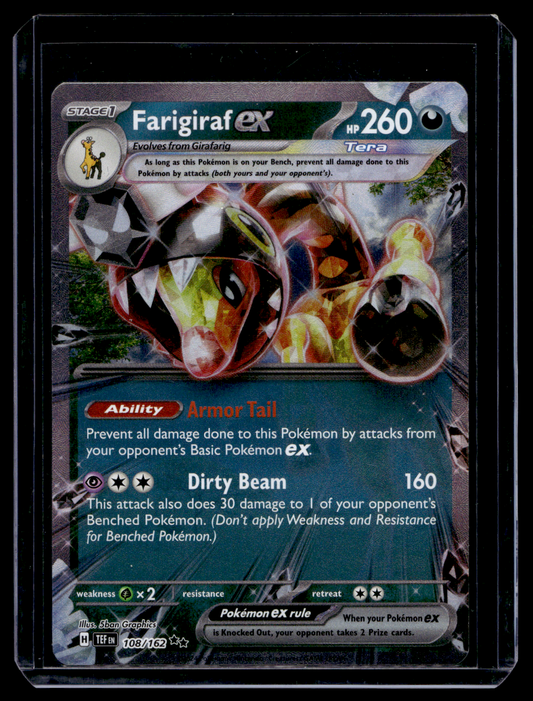 2024 Pokemon - Sword & Shield - Temporal Forces - Farigiraf ex #108