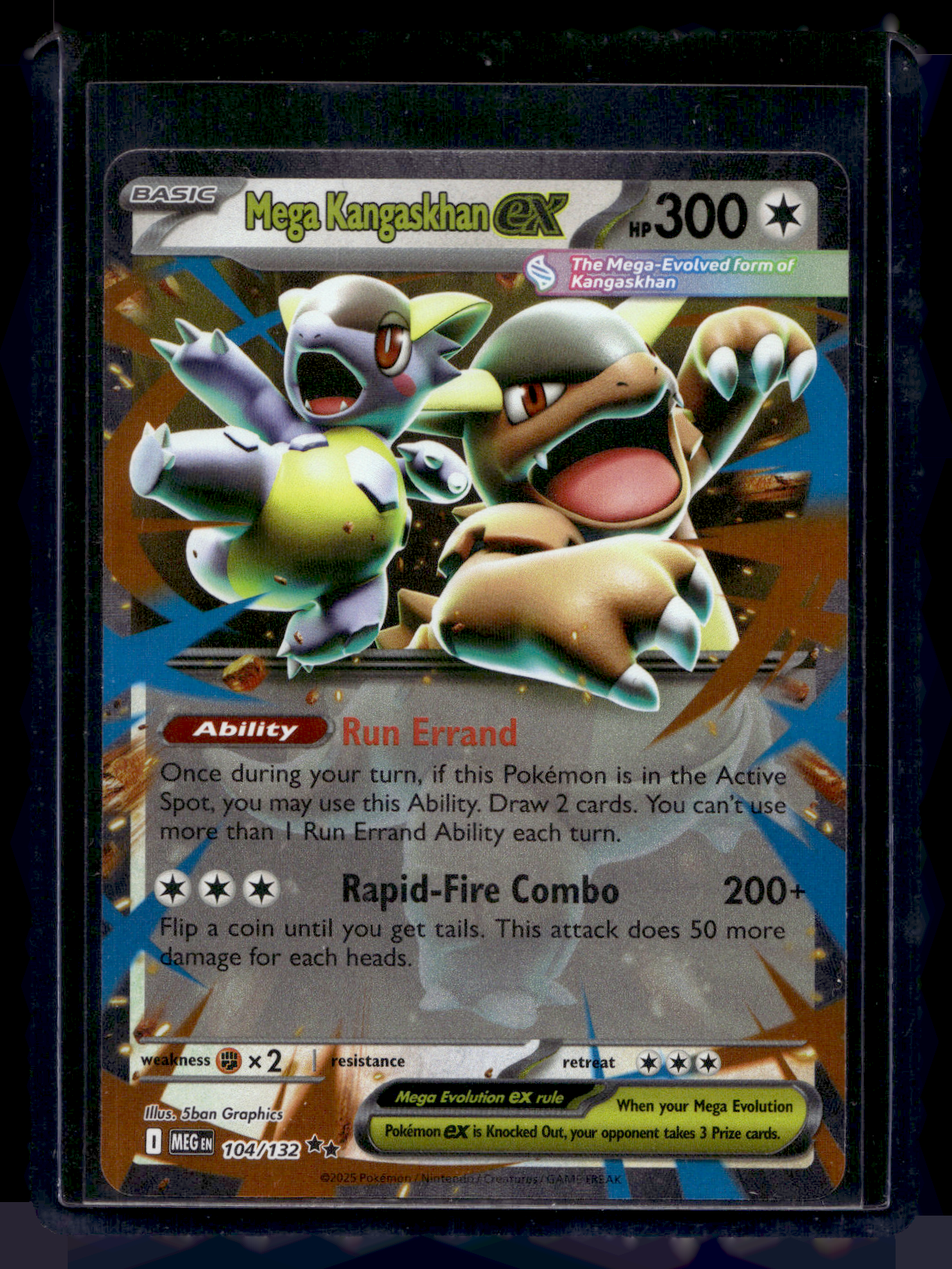 2025 Pokemon - Mega Evolutions - Mega Kangaskhan ex #104