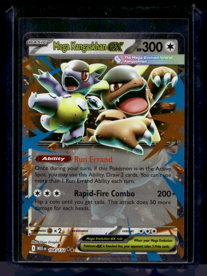 2025 Pokemon - Mega Evolutions - Mega Kangaskhan ex #104