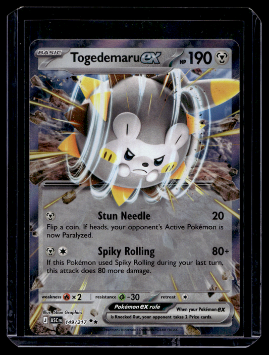 2026 Pokemon - Mega Evolutions - Ascended Heroes - Togedemaru ex #149