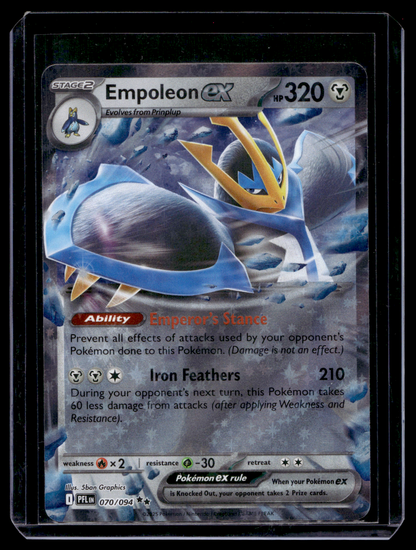 2026 Pokemon - Mega Evolutions - Phantasmal Flames - Empoleon ex #070