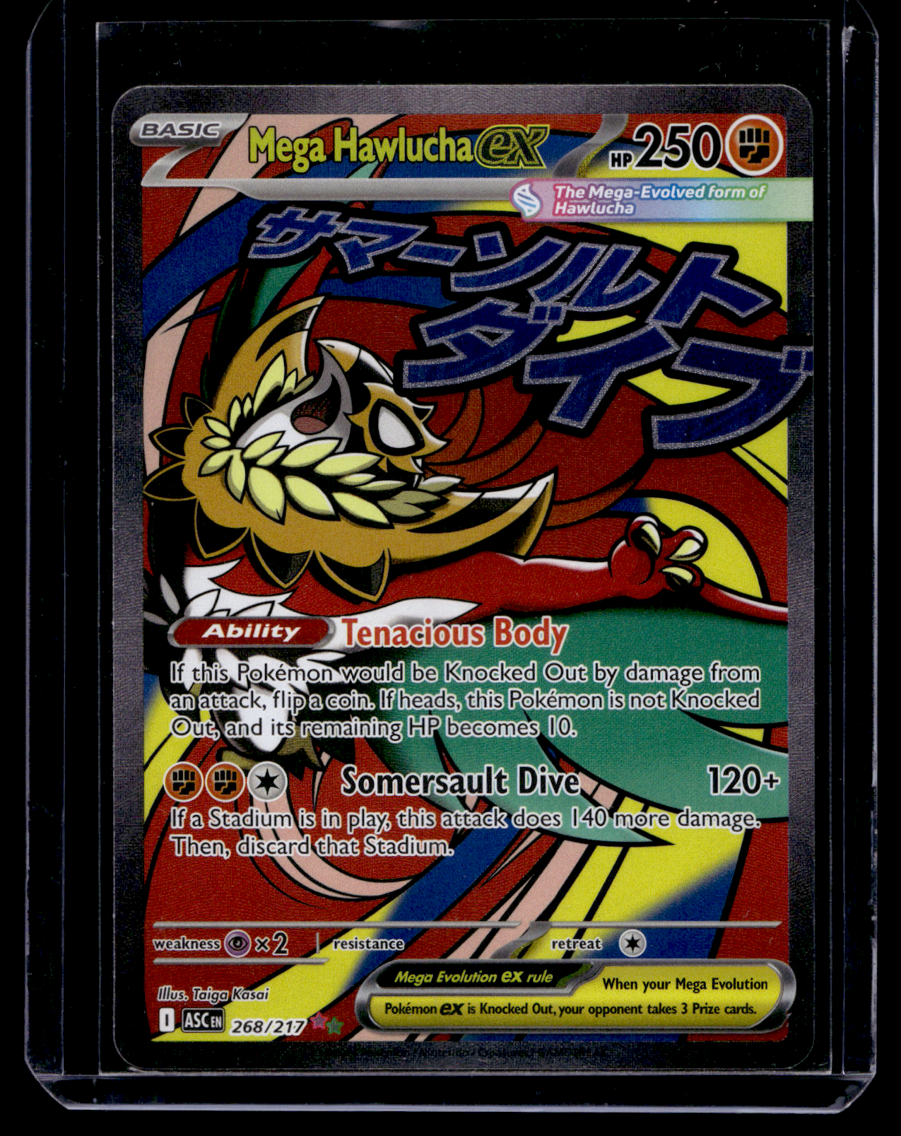 2026 Pokemon - Mega Evolutions - Ascended Heroes - Mega Attack Rare - Mega Hawlucha ex #268