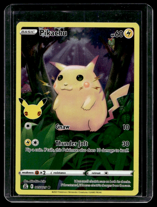 2021 Pokemon - Celebrations - Holo - Pikachu #005