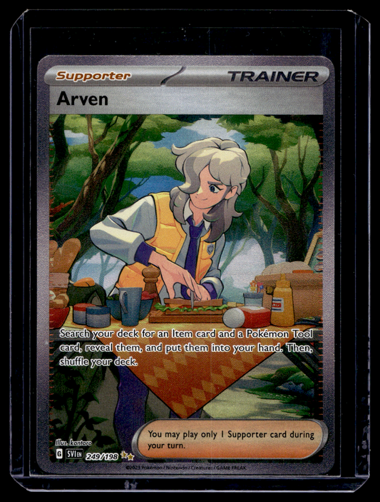 2023 Pokemon Scarlet & Violet - Scarlet & Violet - Special Illustration Rare - Arven #249