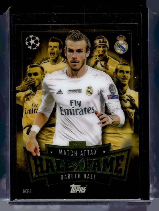 2024-25 Topps Match Attax UEFA Club Competitions - Hall of Fame - Gareth Bale #HOF 3