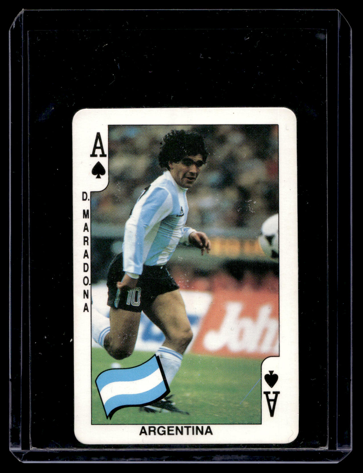 1986 Dandy Gum World Cup Playing Cards - Diego Maradona #AS