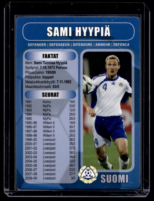 2009 Boing Magazine - Finnish Promos - Sami Hyypia #F2