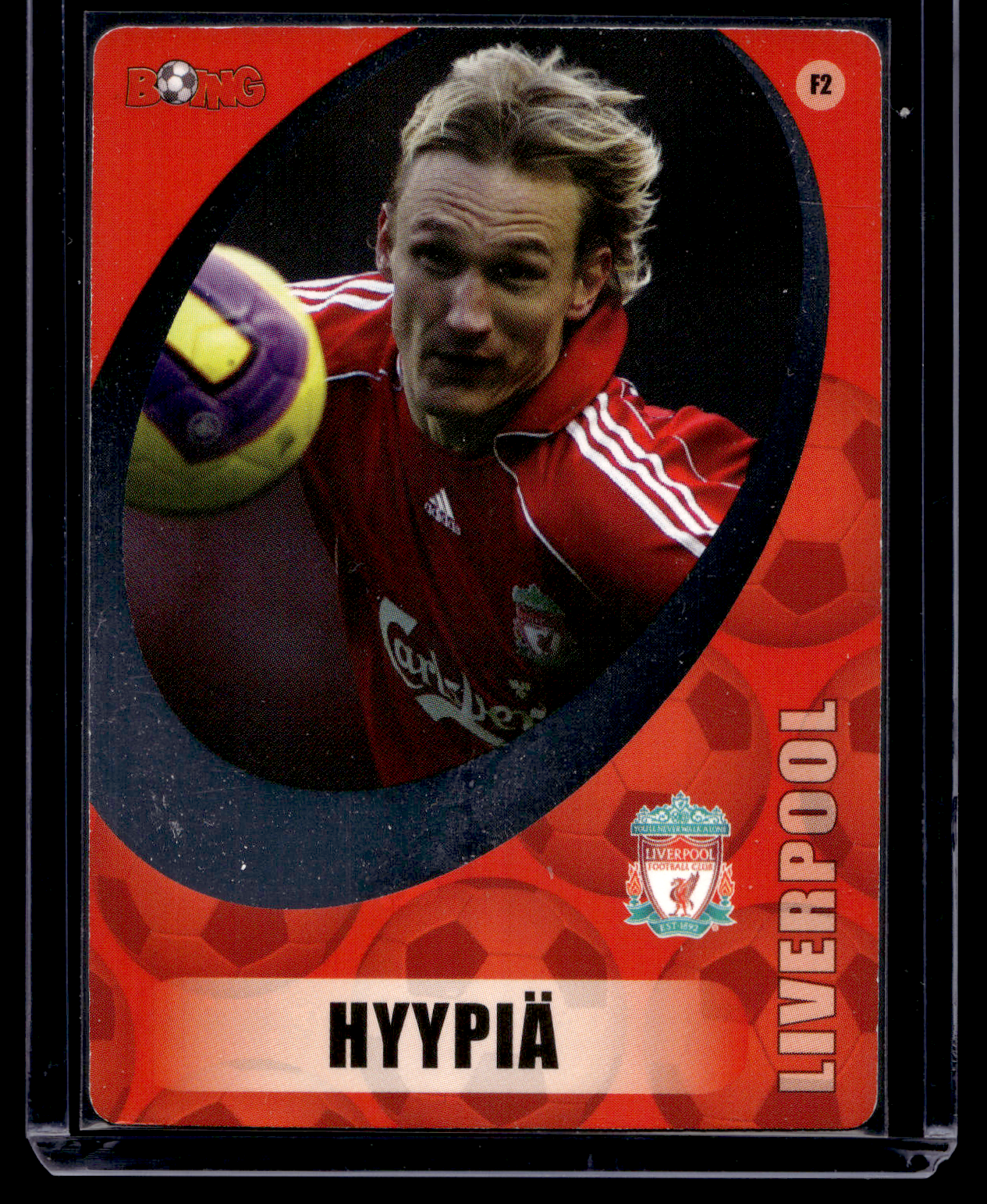 2009 Boing Magazine - Finnish Promos - Sami Hyypia #F2