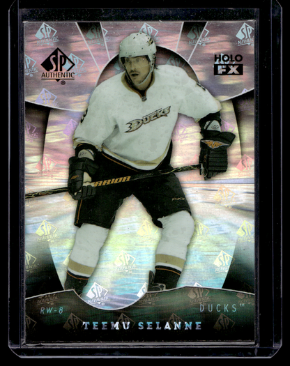 2008-09 Upper Deck SP Authentic - Holo FX -  Teemu Selanne #FX44