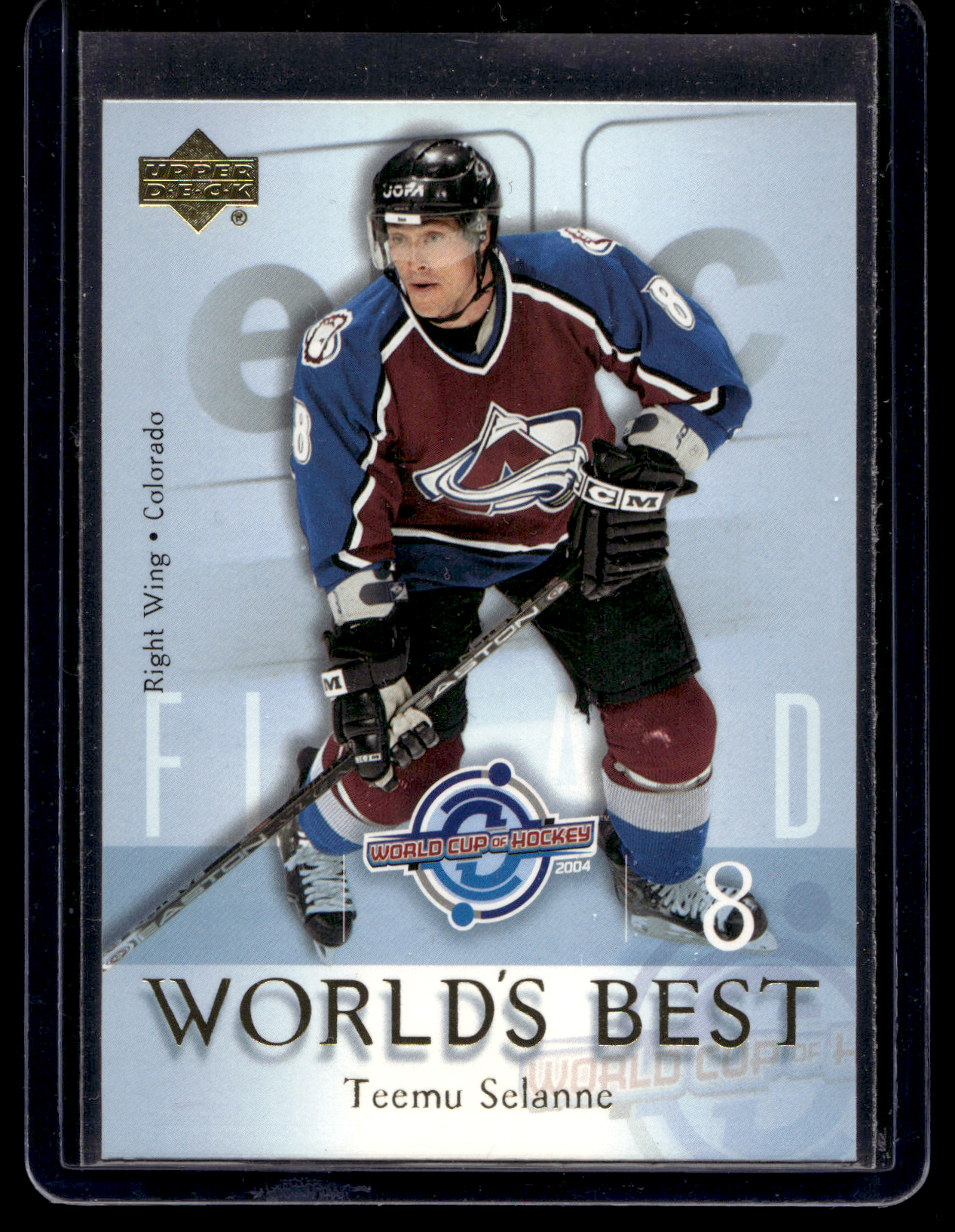 2004-05 Upper Deck - World's Best - Teemu Selanne #WB14