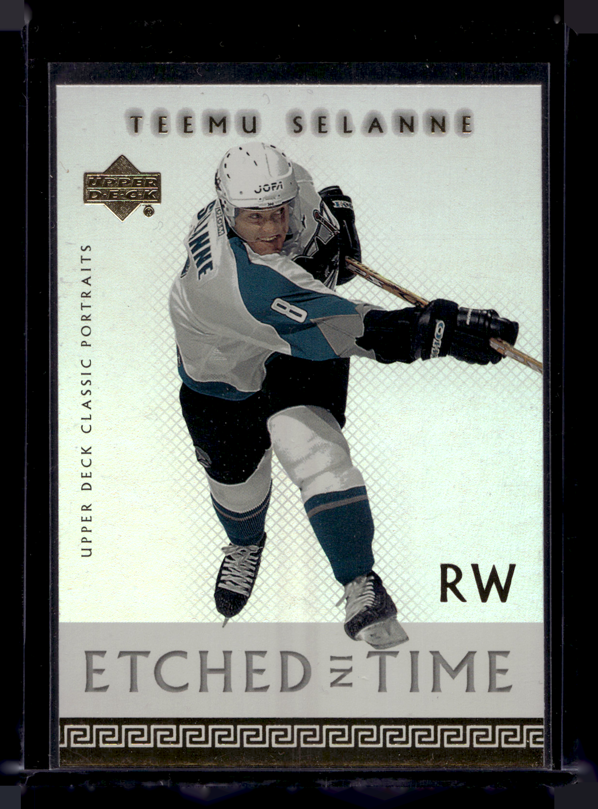 2002-03 Upper Deck Classic Portraits - Etched in Time - Teemu Selanne #ET14