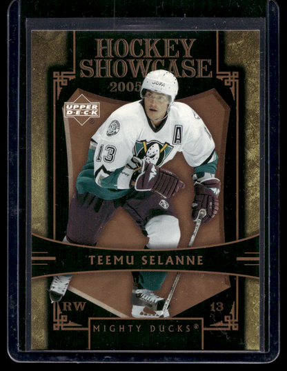 2005-06 Upper Deck Hockey Showcase - Teemu Selanne #HS24