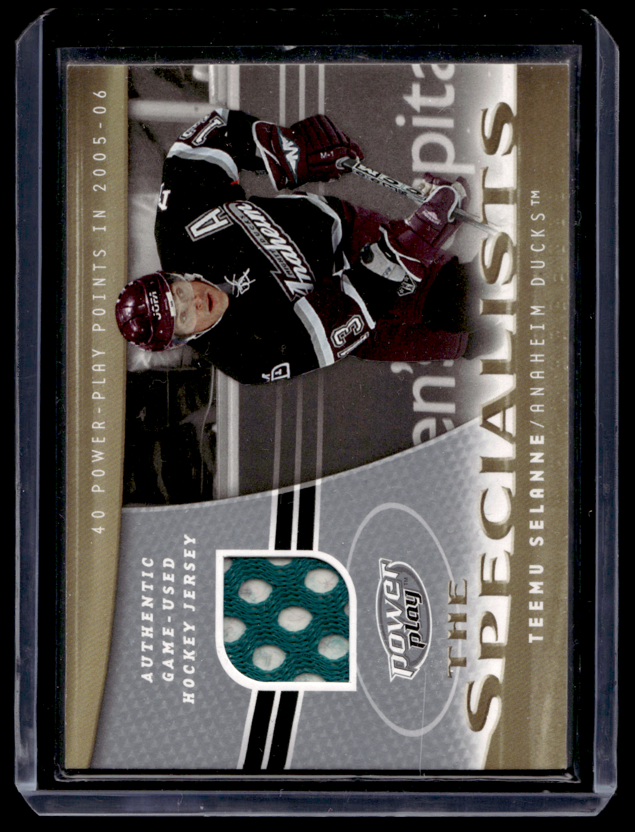2006-07 Upper Deck Power Play - The Specialists - Teemu Selanne #S-TS