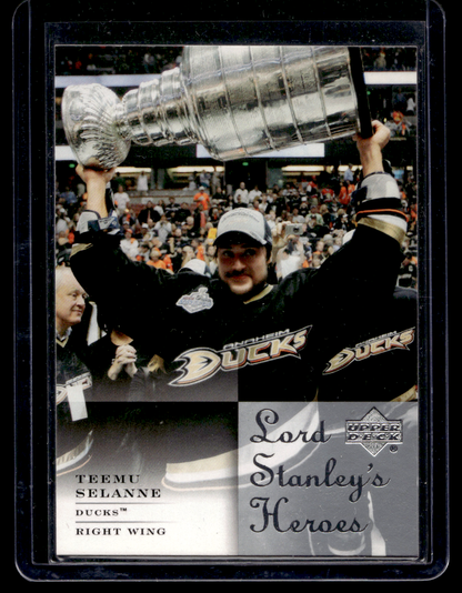 2007-08 Upper Deck - Lord Stanley's Heroes - Teemu Selanne #LSH1
