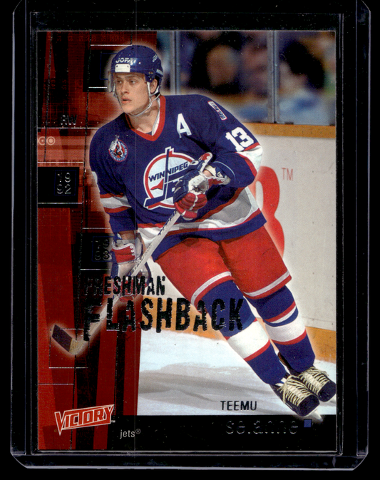 2003-04 Upper Deck Victory - Freshman Flashback - Teemu Selanne #FF37