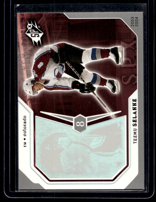 2003-04 Upper Deck SPx -Teemu Selanne #22