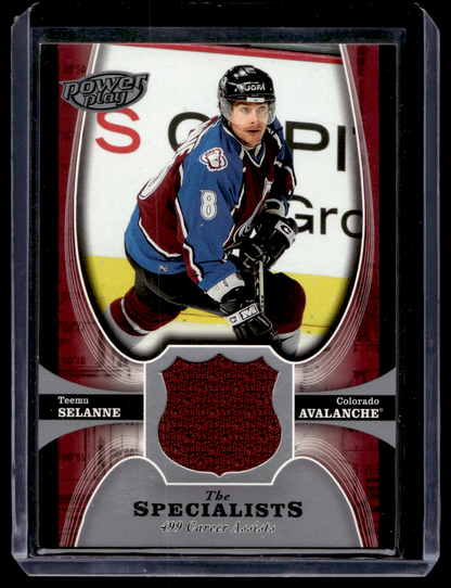 2005-06 Upper Deck Power Play - The Specialists Jerseys - Teemu Selanne #TS-TS