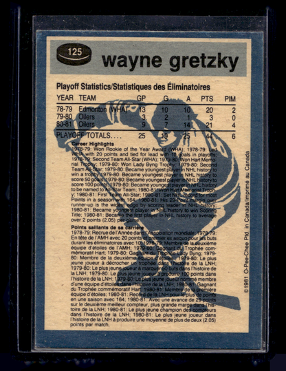 1981-82 O-Pee-Chee - Wayne Gretzky #125