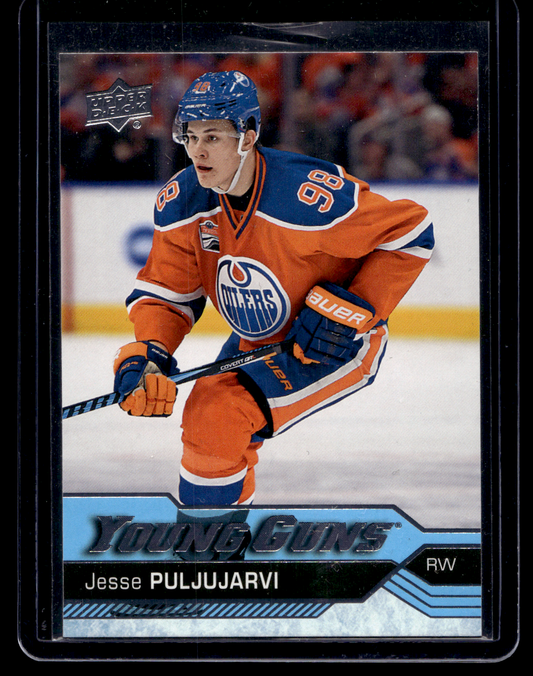 2016-17 Upper Deck - Young Guns - Jesse Puljujarvi #225 RC