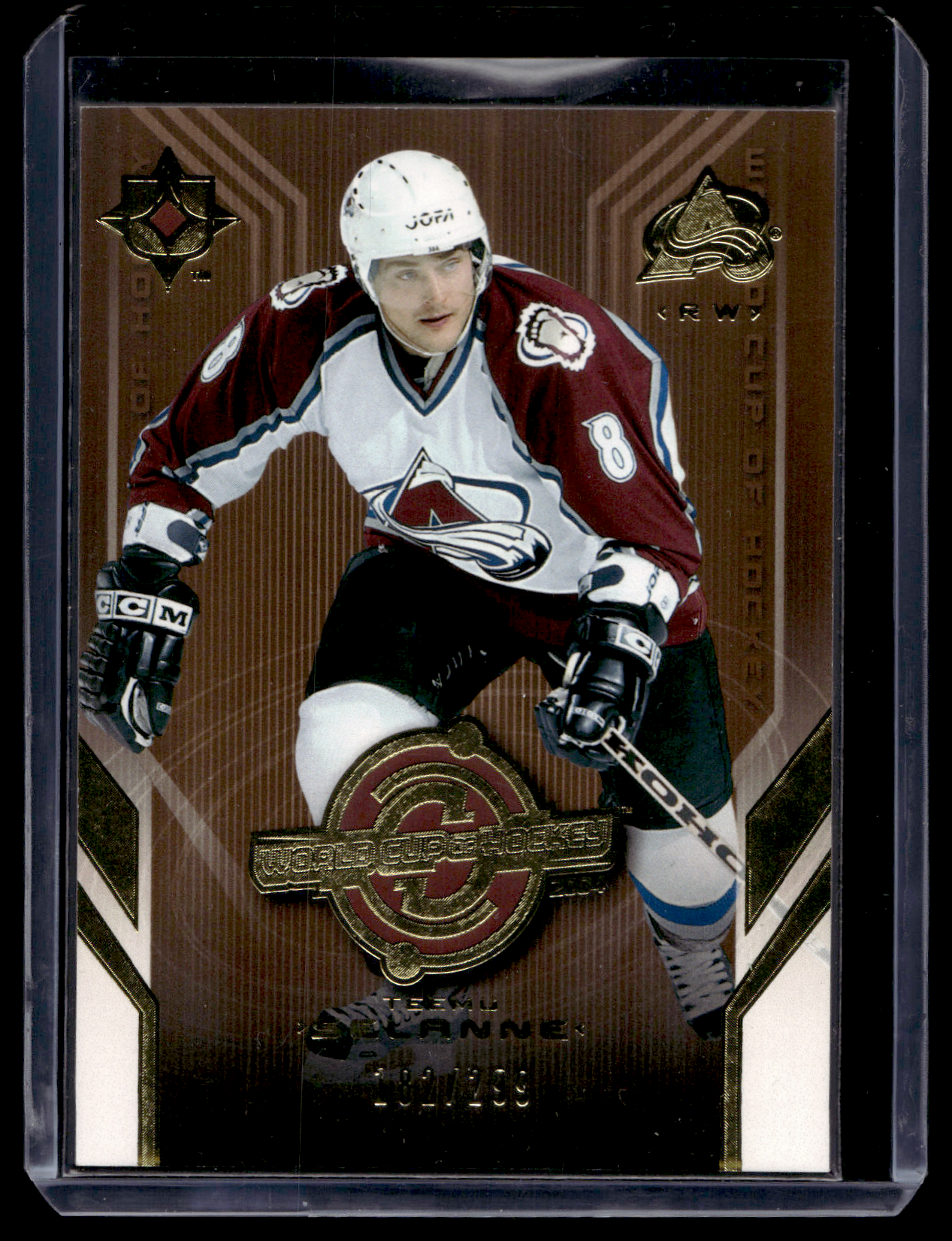 2004-05 Upper Deck Ultimate Collection - World Cup of Hockey - Teemu Selanne #70 /299