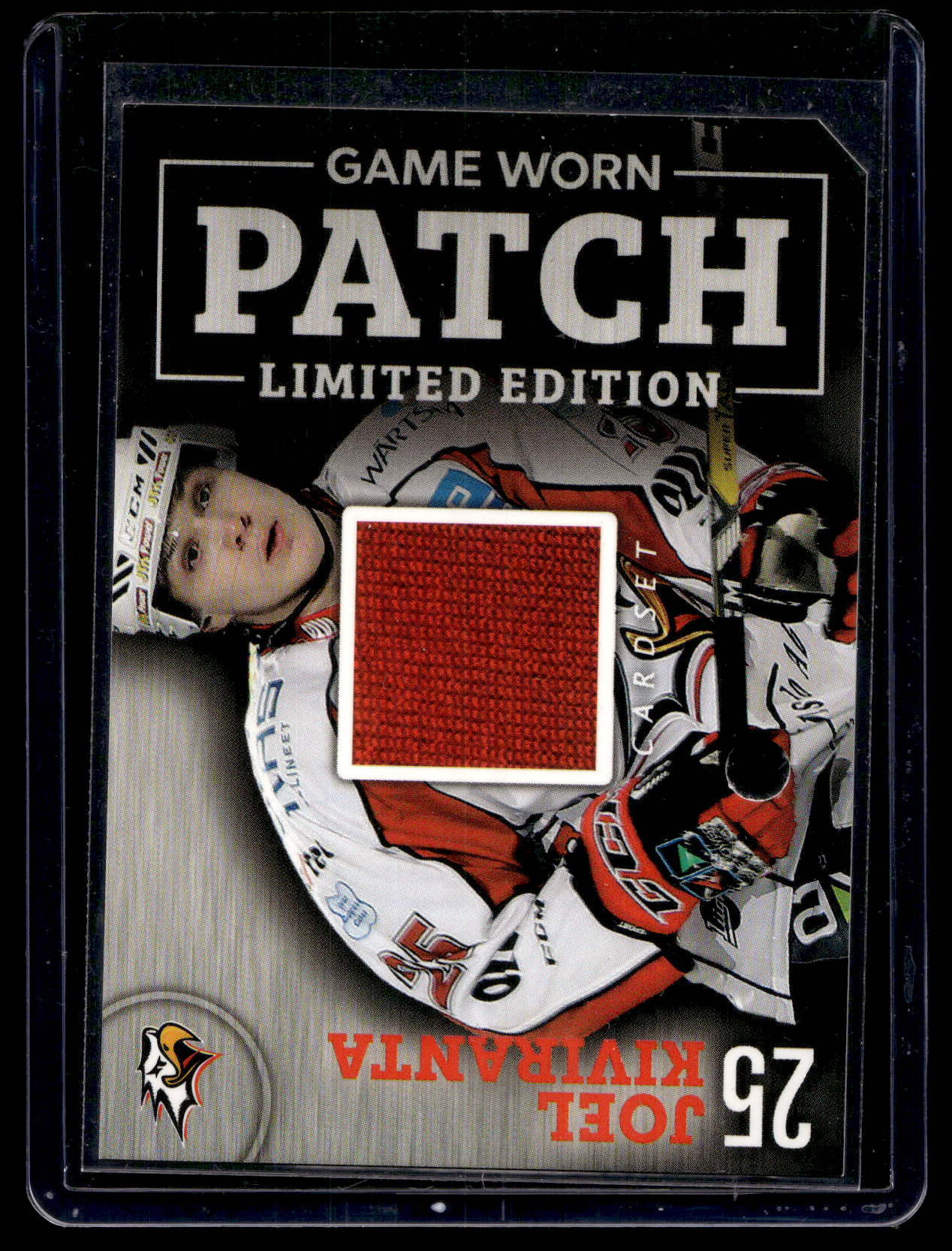 2017-18 Cardset - Patch - Joel Kiviranta /100