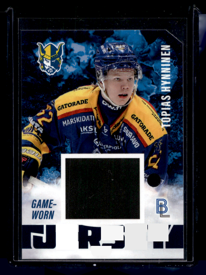 2025-26 Blueline Jersey - Topias Hynninen #GWJ-3 /80