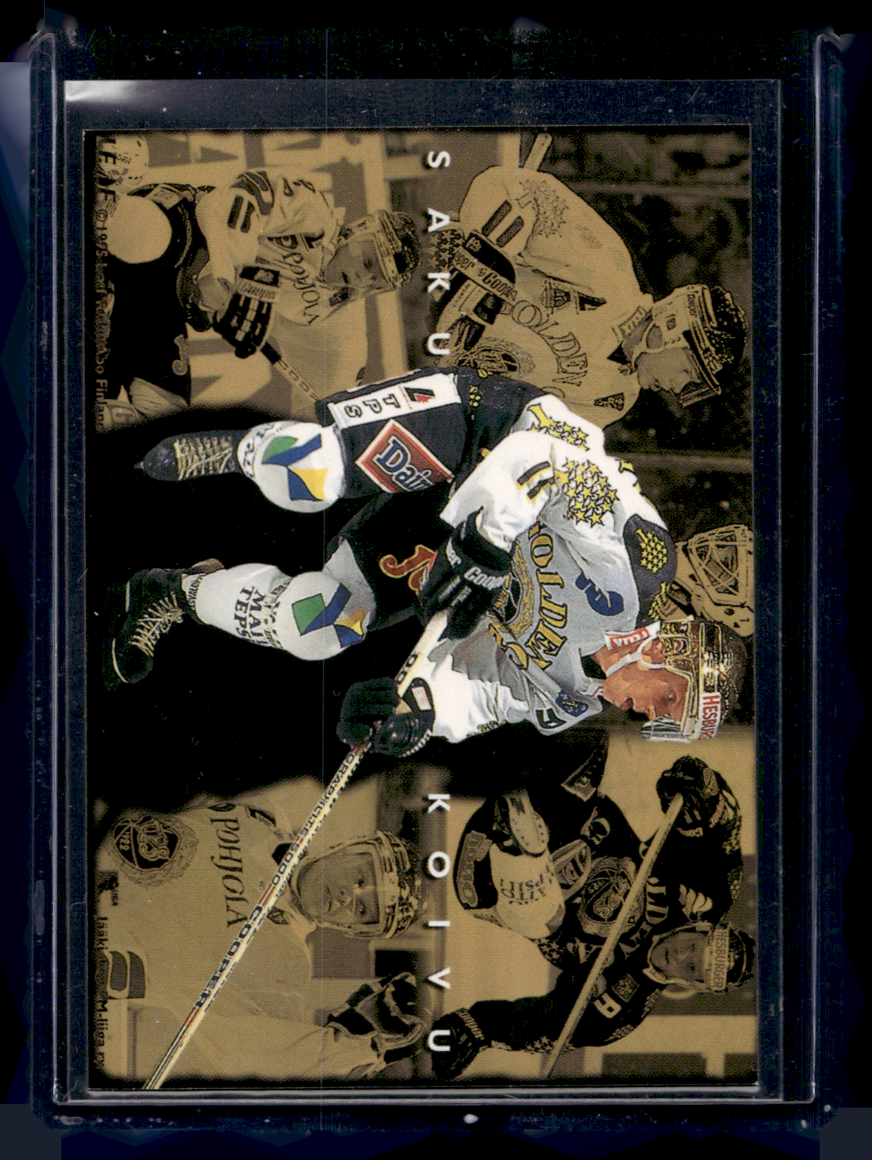 1995-96 Sisu Super Chase - Golden Helmet - Saku Koivu /2500